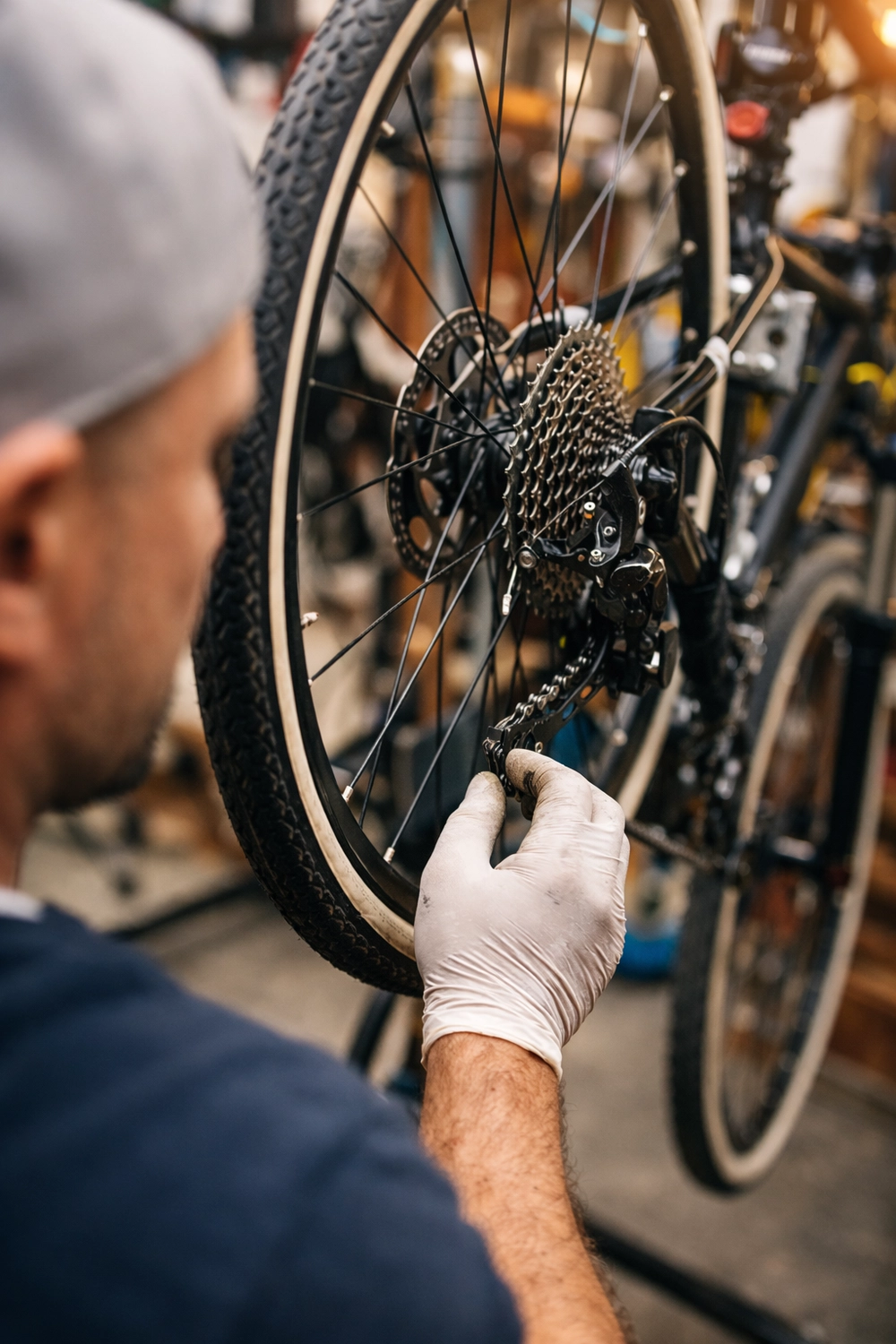 2Rad Ambulanz - Fahrradgeschäft - Fahrradreifen reparieren