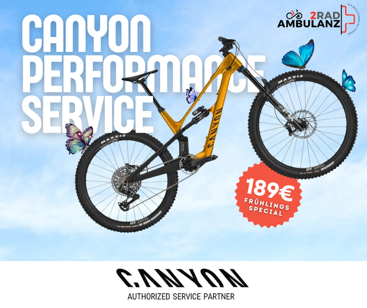 2Rad Ambulanz - Fahrradgeschäft - flagbatt2Rad Ambulanz - Fahrradgeschäft - Flyer