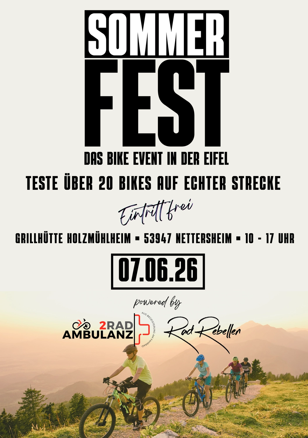 2Rad Ambulanz - Fahrradgeschäft - flagbatt2Rad Ambulanz - Fahrradgeschäft - Flyer